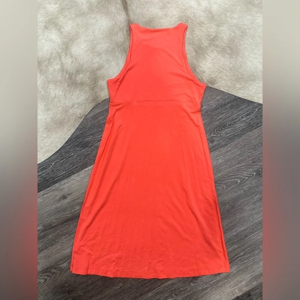 Athleta Women’s XXS Santorini Orange/Res Dress Sleeveless Stretch Tennis